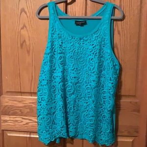 Lane Bryant Laced Tank Top